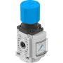 Festo Pressure Regulator, G1/4, 0.3 bar to 7 bar, MS4-LR-1/4-D6-AG-BAR-F1A-B